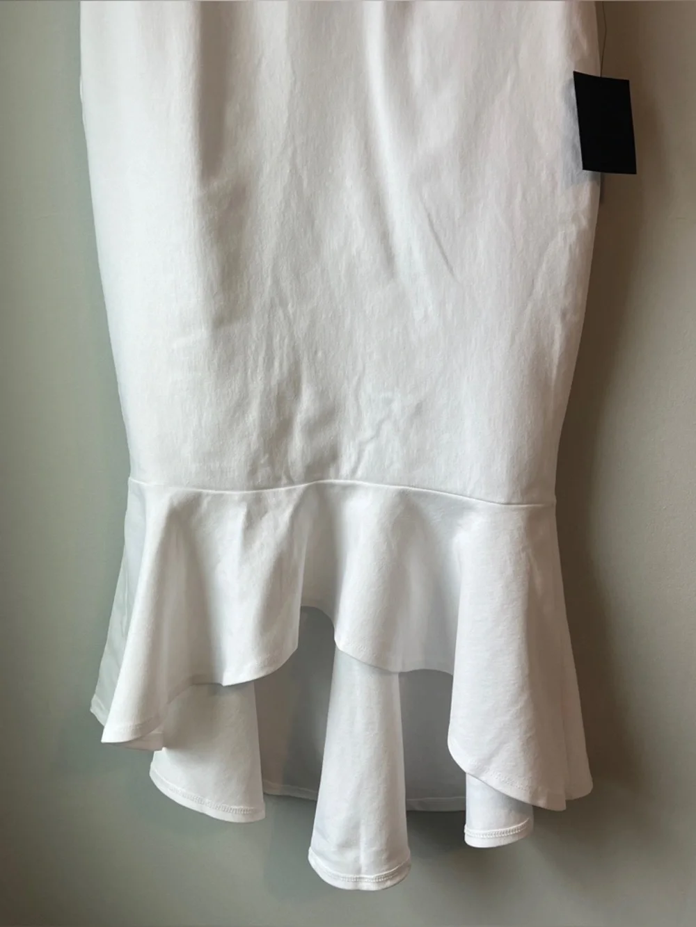 Lulu's Stun Like Me White V-Neck Spaghetti Strap Mermaid Midi Dress - Picture 5 of 10